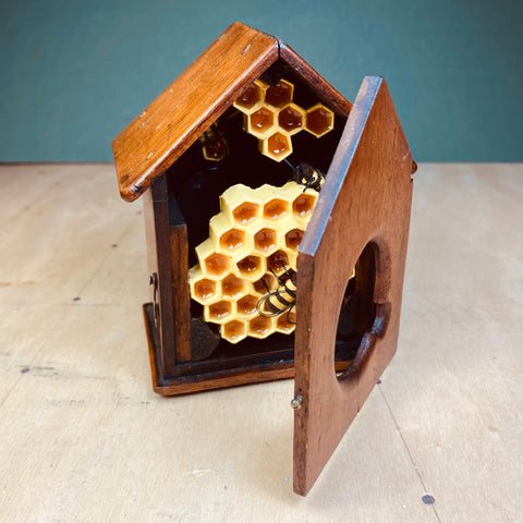 #331 Wild Hive, Antique Clock Case