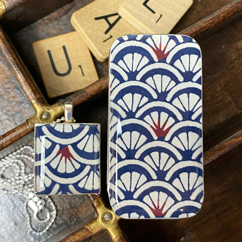A Scrabble Tile Pendant and Teeny Tiny Tin Arches