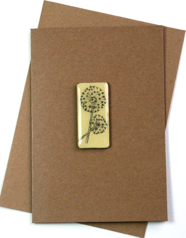 Art Card - Single Tile, Allium