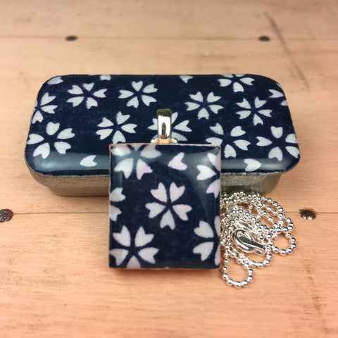 A Scrabble Tile Pendant and Teeny Tiny Tin Ink