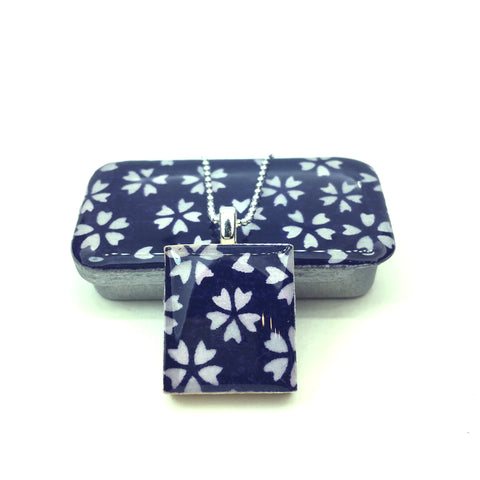 A Scrabble Tile Pendant and Teeny Tiny Tin Ink