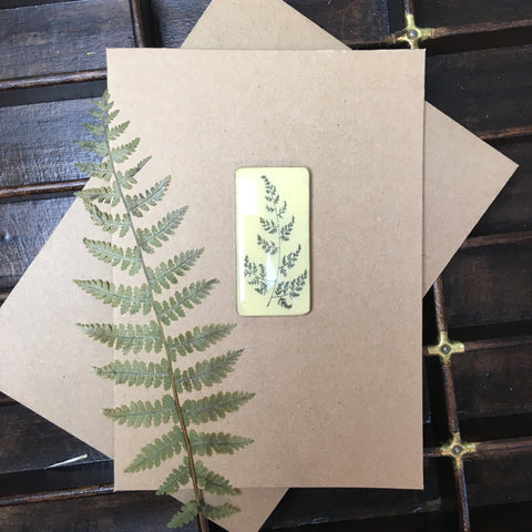 Art Card - Single Tile, Fern