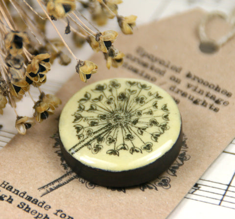 Cottage Garden Brooches