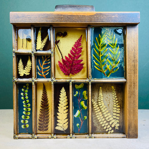 #562 Garden Ferns - Large Piece
