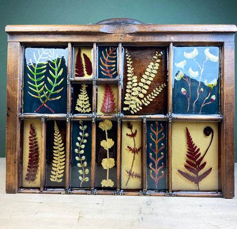 #573 Garden Ferns - Large Piece