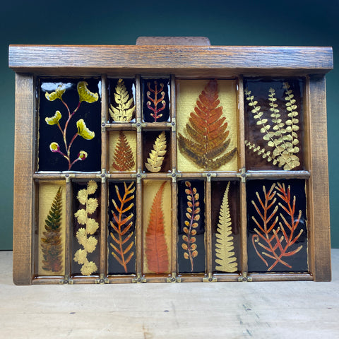 #613 Garden Ferns - Large Piece