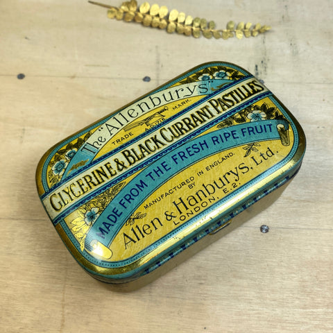 #522 Vintage Fern Tin