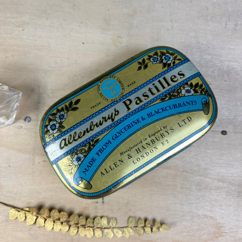 #555 Vintage Fern Tin