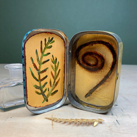 #379 Small Fern Tin