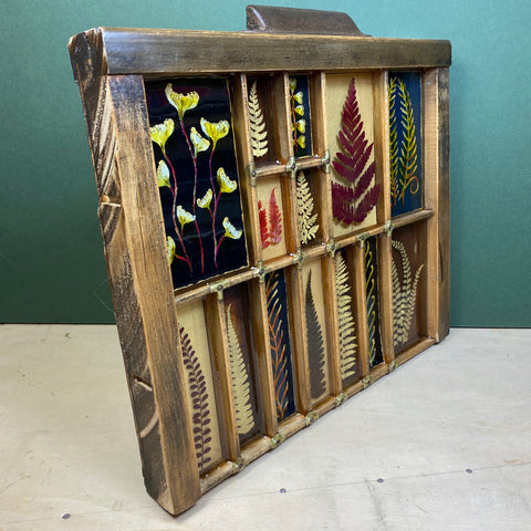 #529 Garden Ferns - Large Piece