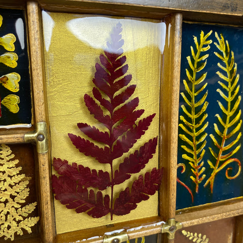 #529 Garden Ferns - Large Piece