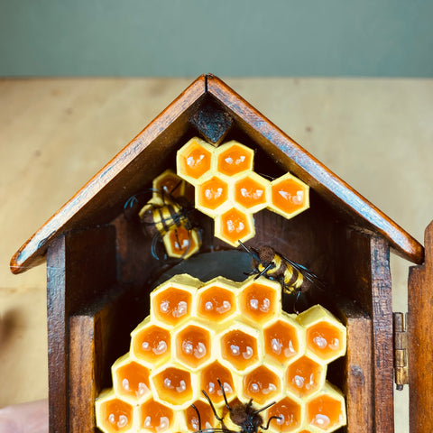 #331 Wild Hive, Antique Clock Case