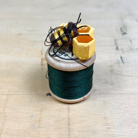 Sewing Bee #237 Dark Green - Small