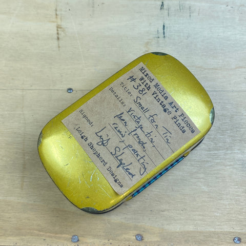 #381 Vintage Fern Tin