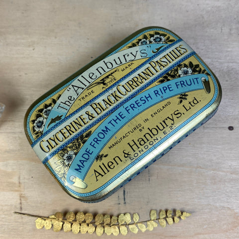 #536 Vintage Fern Tin