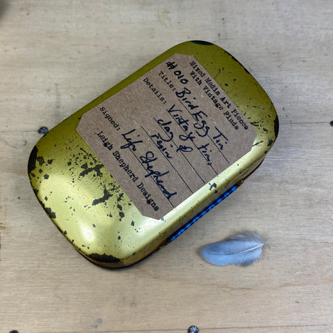 #010 Bird Eggs Vintage Tin