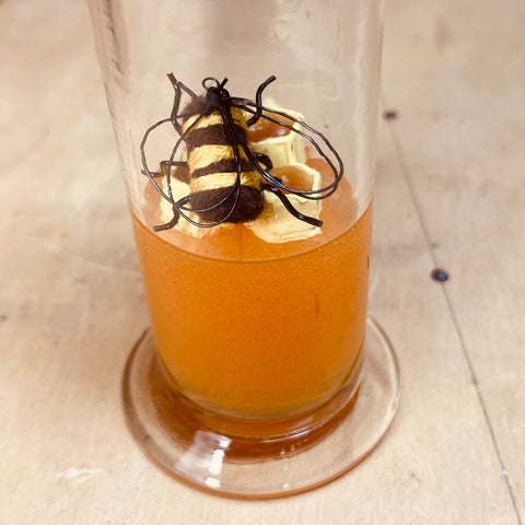 #296 Wild Hive - Apothecary Bottle