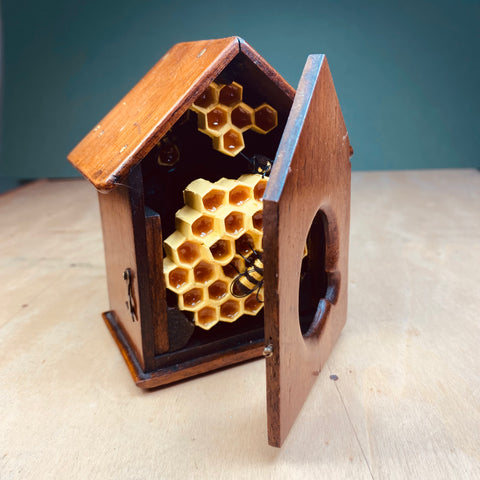 #331 Wild Hive, Antique Clock Case
