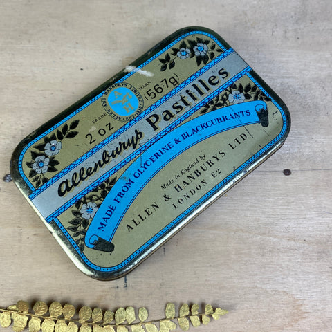 #554 Vintage Fern Tin