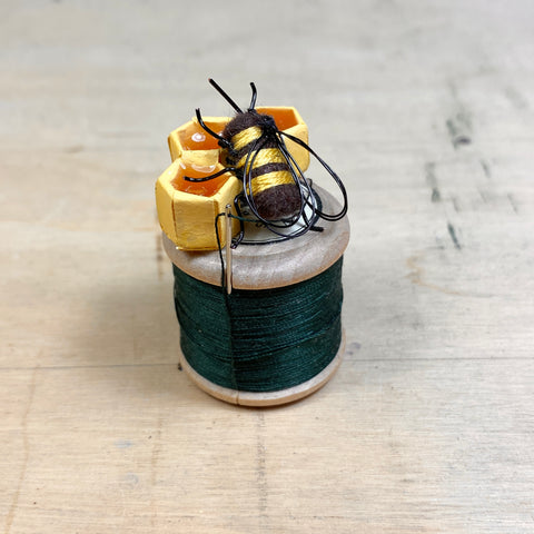 Sewing Bee #237 Dark Green - Small