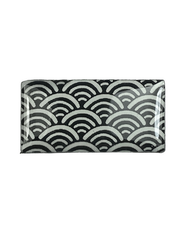 Domino Brooch - Ocean White