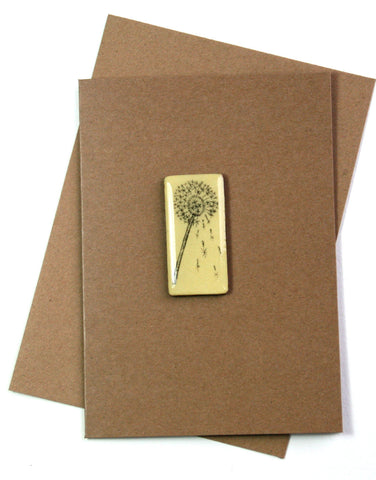 Art Card - Single Tile, Dandelion