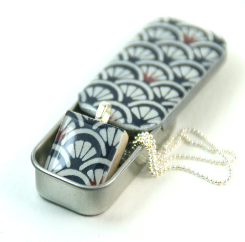 A Scrabble Tile Pendant and Teeny Tiny Tin Arches