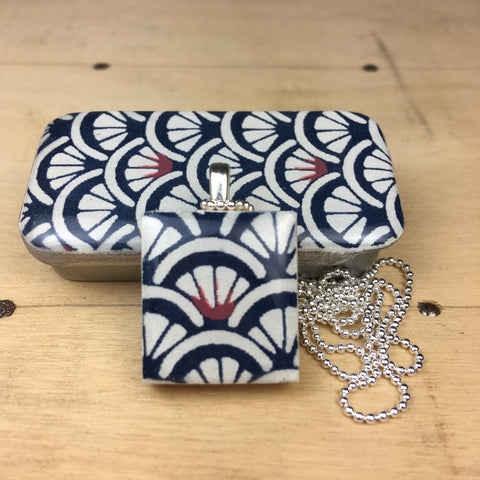 A Scrabble Tile Pendant and Teeny Tiny Tin Arches