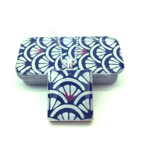 A Scrabble Tile Pendant and Teeny Tiny Tin Arches