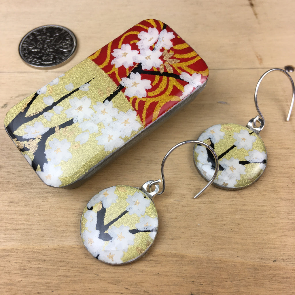 Sixpence earrings clearance
