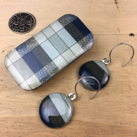 Sixpence Earrings and Teeny Tiny Tin Geo Slate